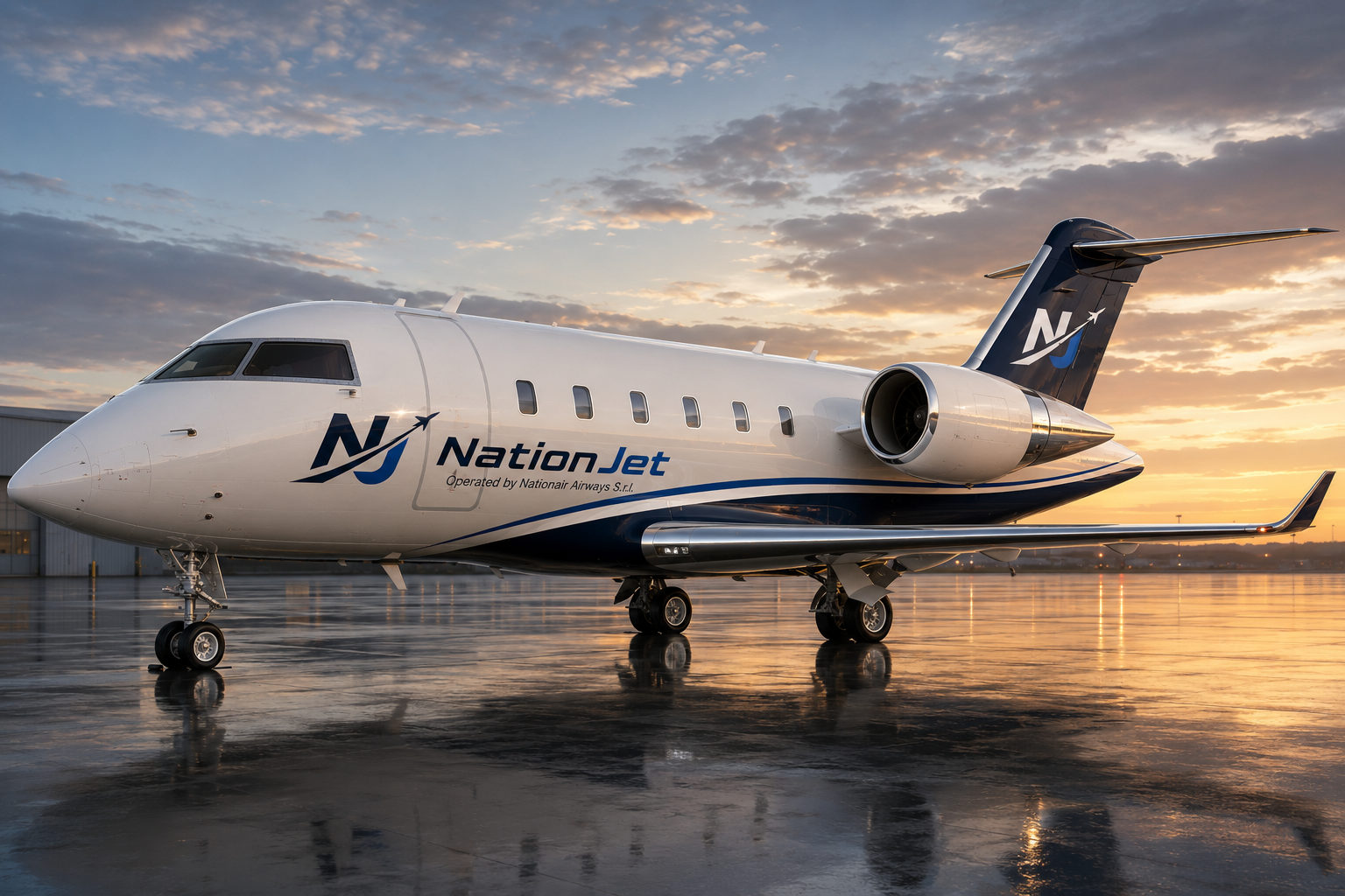 NationJet Challenger 604